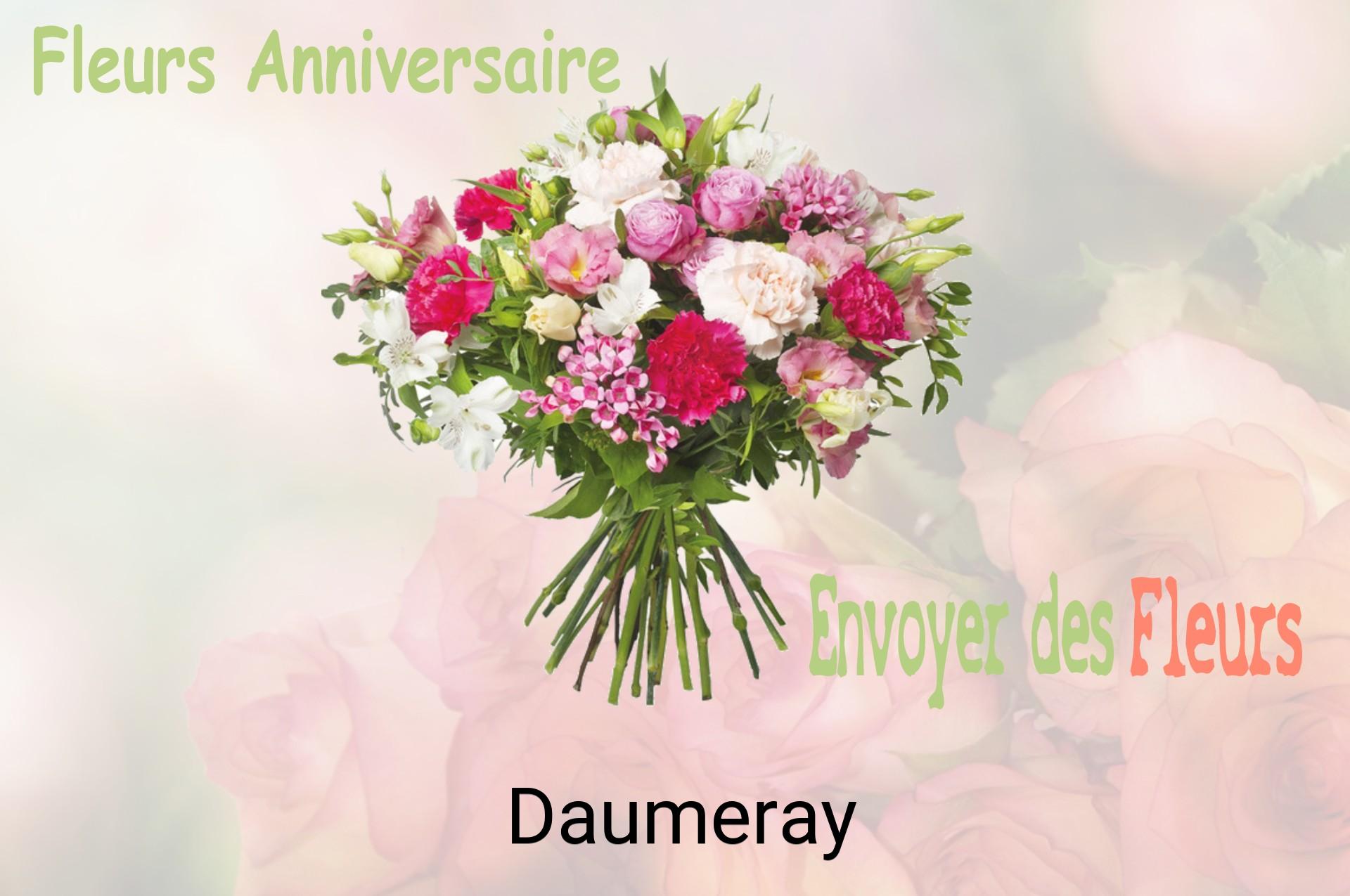 Bouquet de fleurs d’anniversaire livré à Daumeray